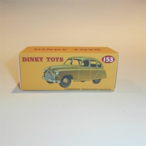 Dinky Toys 153 Standard Vanguard Saloon - Fawn - Repro Box