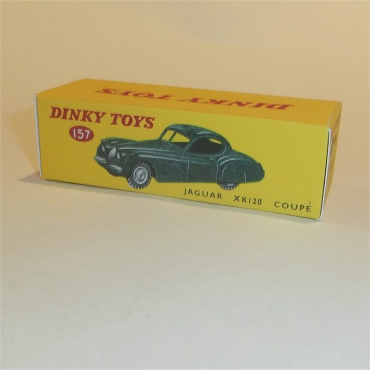 Dinky Toys 157 Jaguar XK120 - Green - Repro Box