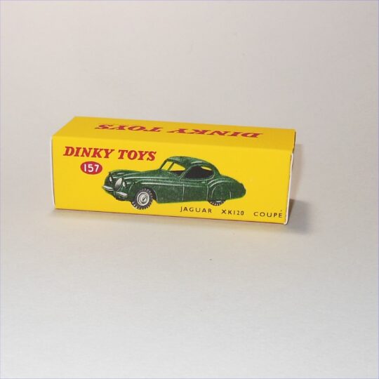 Dinky Toys 157 Jaguar XK120 - White - Repro Box