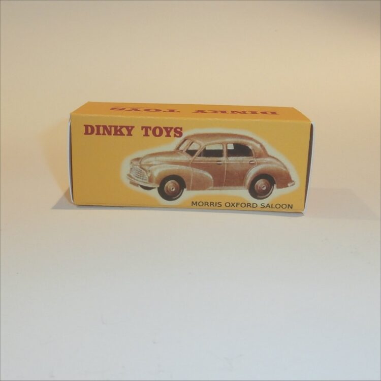 Dinky Toys 159 Morris Oxford Saloon - Brown - Repro Box