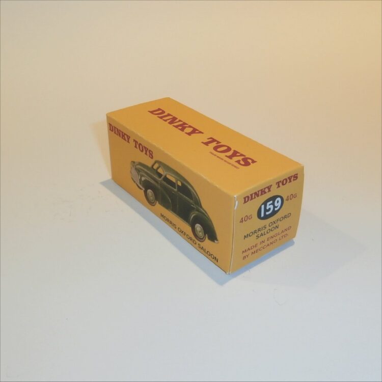 Dinky Toys 159 Morris Oxford Saloon - Brown - Repro Box