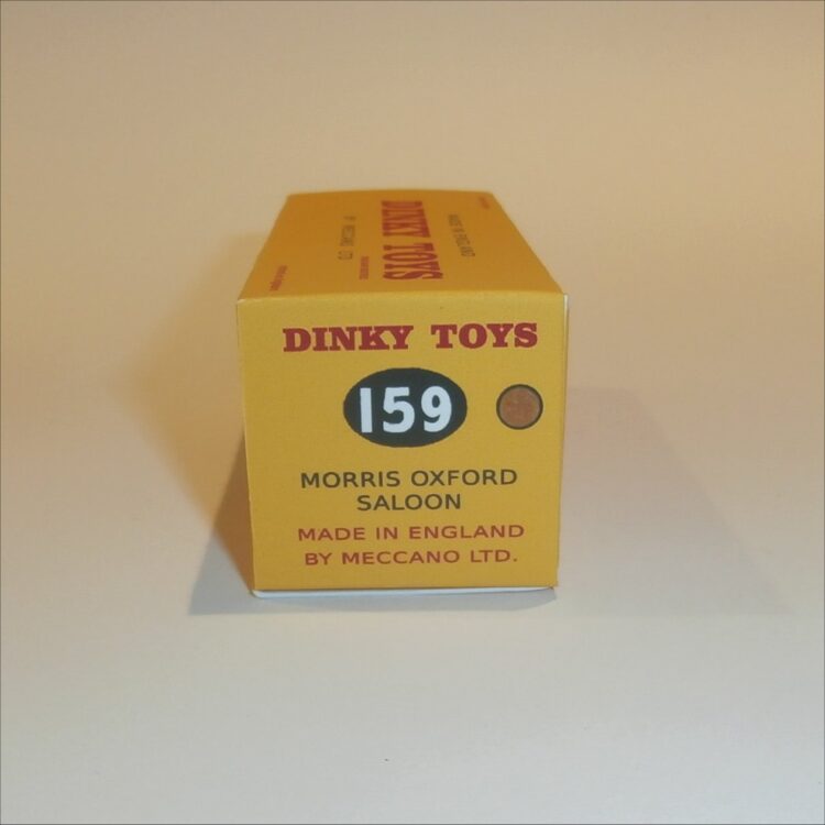 Dinky Toys 159 Morris Oxford Saloon - Brown - Repro Box