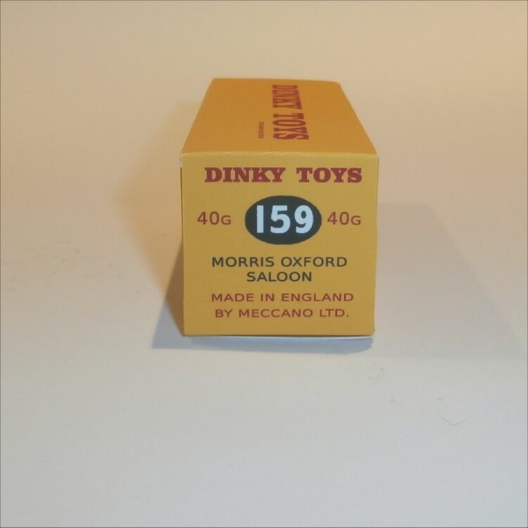 Dinky Toys 159 Morris Oxford Saloon - Brown - Repro Box