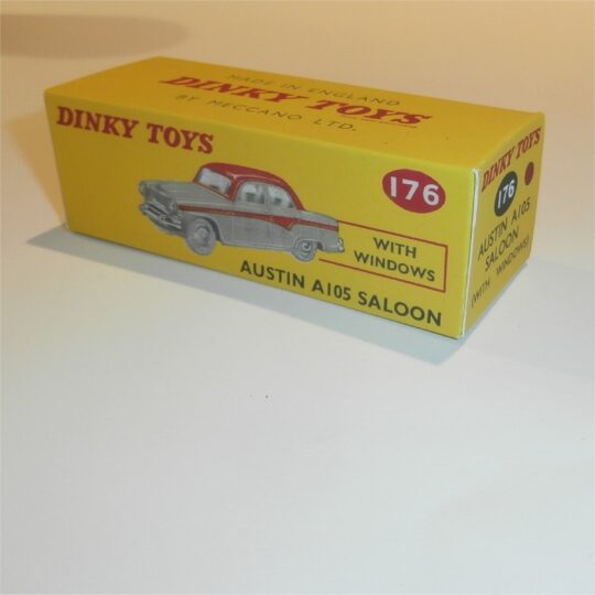 Dinky Toys 176 Austin A105 Sedan Red Repro Box