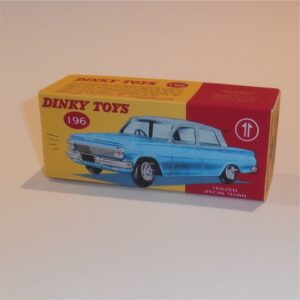 Dinky Toys 196 Holden Aqua Colour Sedan Custom Box