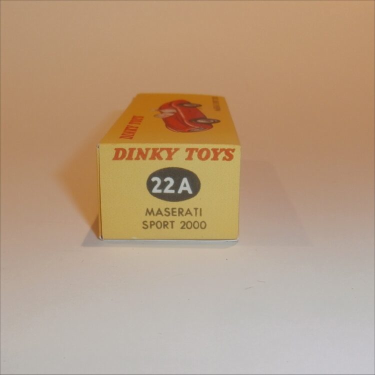 Dinky Toys 22A Maserati Sport 2000 Repro Box