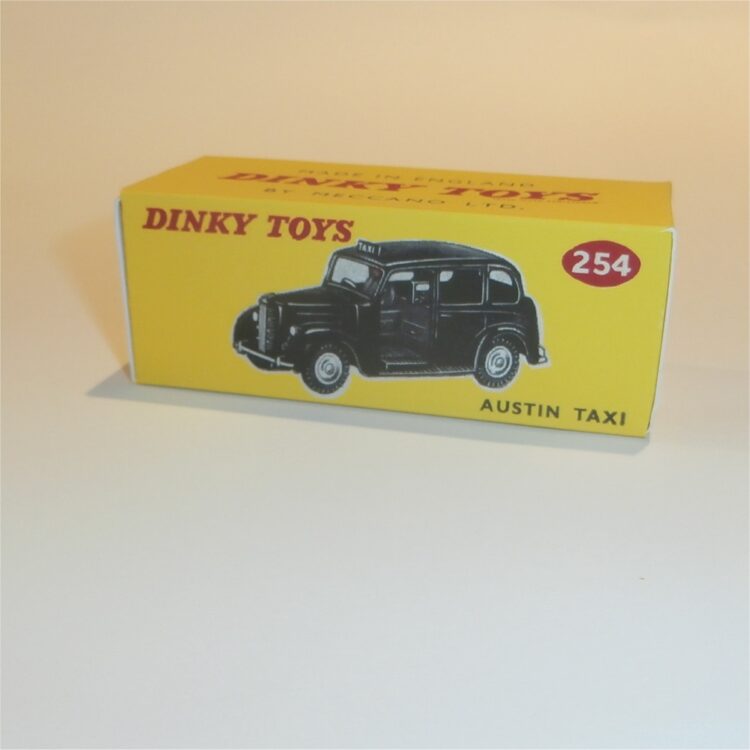 Dinky Toys 254 Austin Taxi Repro Box