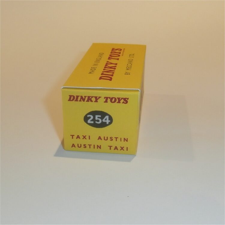 Dinky Toys 254 Austin Taxi Repro Box