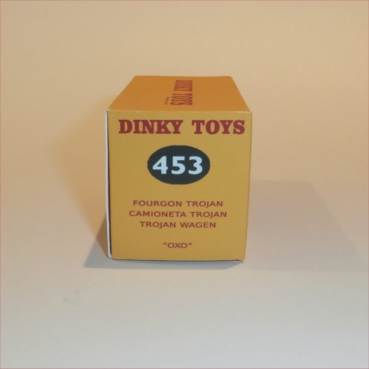 Dinky Toys 453 Trojan Van 'Oxo' Repro Box