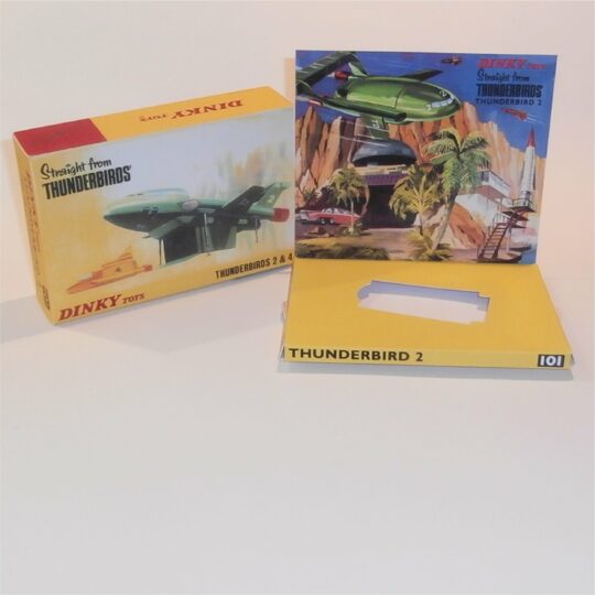 Dinky Toys 101 Thunderbird 2 Gerry Andersons Thunderbirds Repro Box