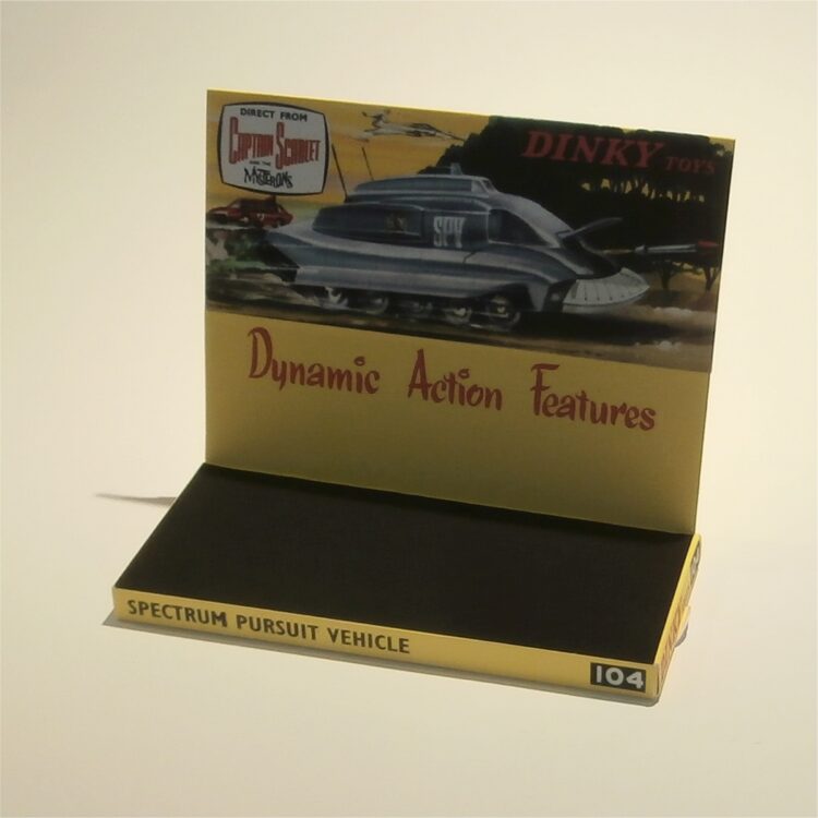 Dinky Toys 104 Spectrum Pursuit Vehicle Repro Box Set