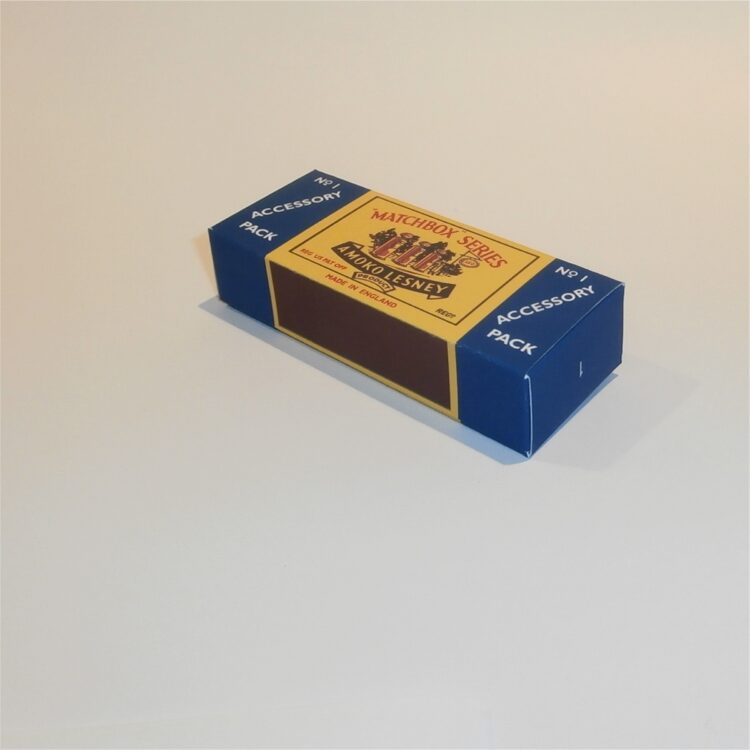 Matchbox Lesney Accessory A1a Esso Petrol Pumps B Style Repro Box