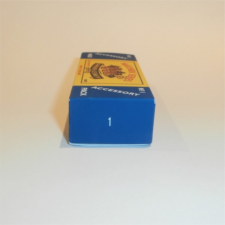 Matchbox Lesney Accessory A1a Esso Petrol Pumps B Style Repro Box