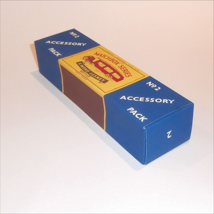 Matchbox Lesney Accessory Pack 2a Bedford Car Carrier Empty B Style Repro Box