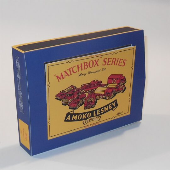 Matchbox Lesney Army Transport Presentation Set Reproduction Box