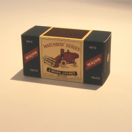 Matchbox Major Pack 5 a Massey Ferguson Harvester B Style Repro Box