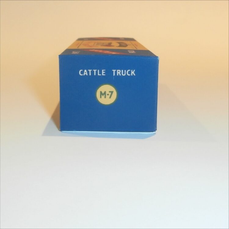 Matchbox Major Pack 7 a Thames Trader Cattle Truck C Style Repro Box