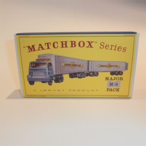 Matchbox Major Pack 9 a2 Interstate Double FreightMatchbox Major Pack 9 a2 Interstate Double Freighter D Style Repro Box Seter D Style Repro Box Set