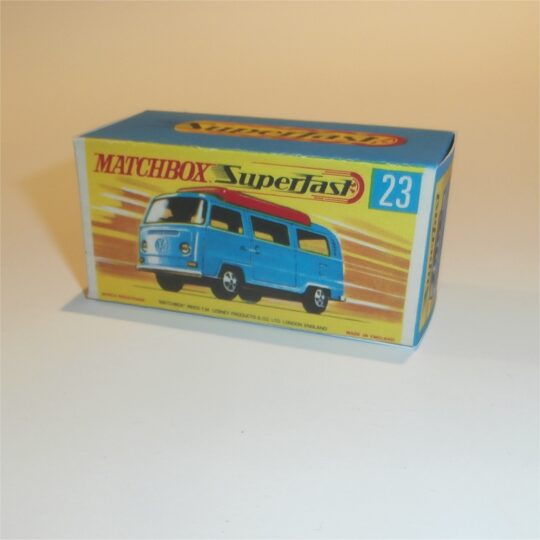 Matchbox Lesney Superfast 23 d VW Volkswagen Camper G Style Repro Box