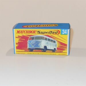 Matchbox Lesney Superfast 34 d Volkswagen Camper G Style Custom Box