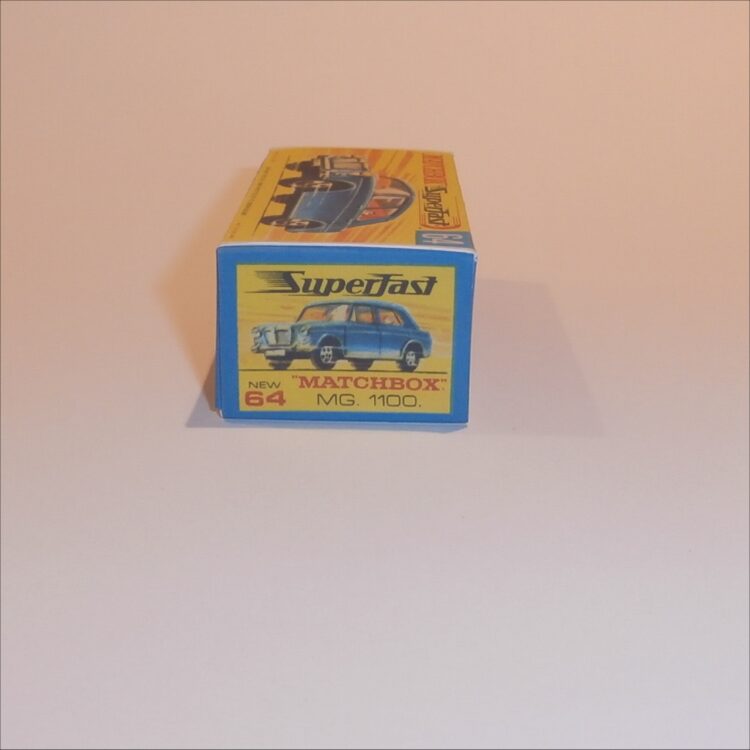 Matchbox Lesney Superfast 64 c Morris MG 1100 G Style Repro Box