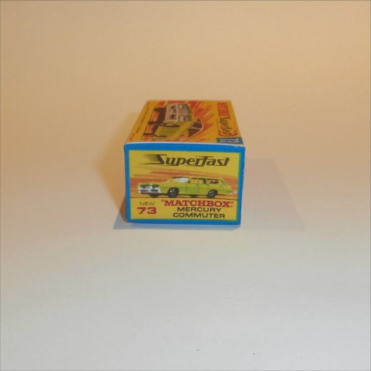 Matchbox Lesney Superfast 73 d Mercury 1968 Commuter Wagon Repro Box