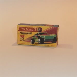 Matchbox Lesney Superfast 13 e1 Baja Buggy H Style Repro Box