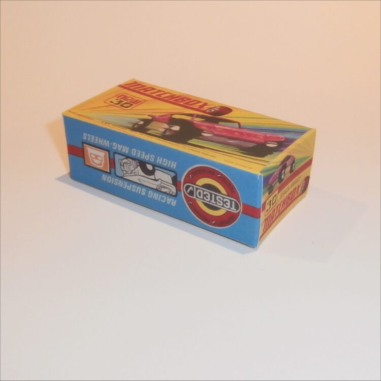 Matchbox Lesney Superfast 30 e Beach Buggy H Style Repro Box