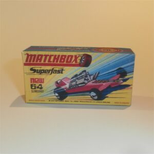 Matchbox Lesney Superfast 64d Slingshot Dragster H Style Repro Box