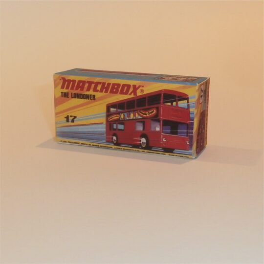 Matchbox Lesney Superfast 17 f2 The Londoner Bus I Style Repro Box