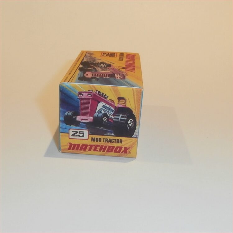 Matchbox Lesney Superfast 25 f Mod Tractor I Style Repro Box