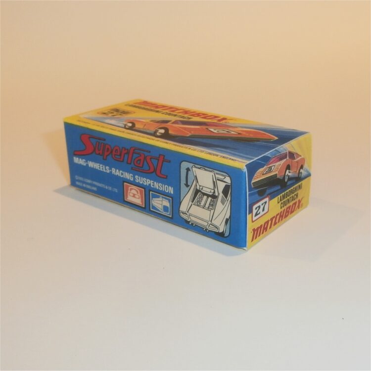 Matchbox Lesney Superfast 29 e Racing Mini I Style Repro Box