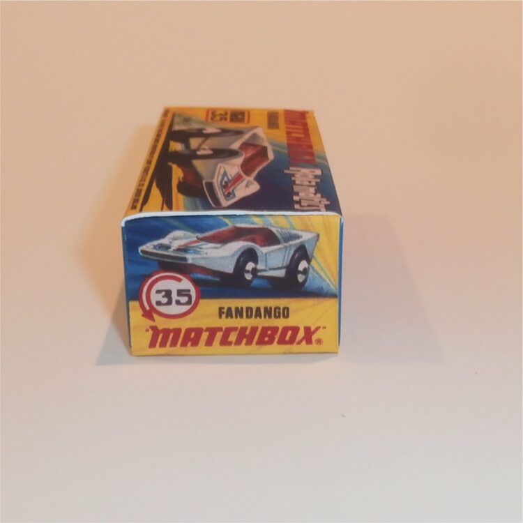 Matchbox Lesney Superfast 35 d Fandango Rola-matics I Style Repro Box