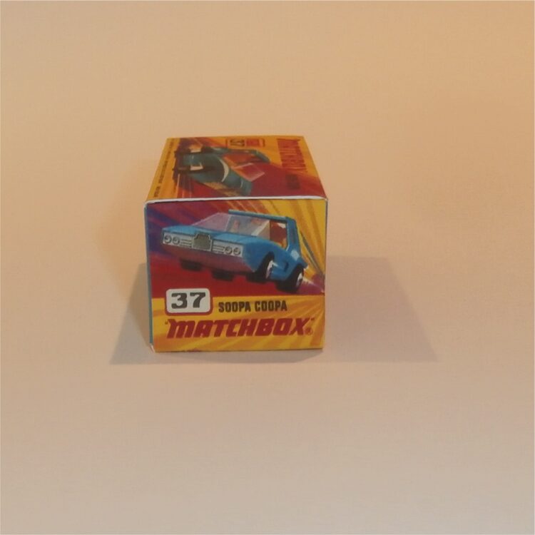 Matchbox Lesney Superfast 37 f1 Soopa Coopa I Style Repro Box