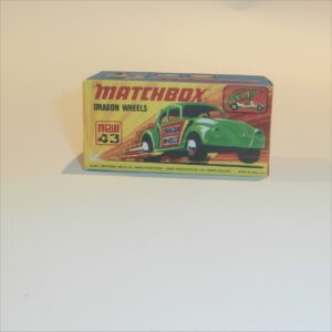 Matchbox Lesney Superfast 43 e DragonWheels I Style Repro Box