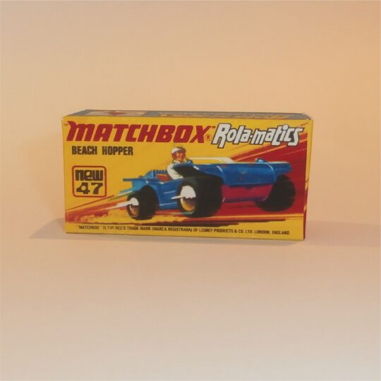 Matchbox Lesney Superfast 47 e Beach Hopper Buggy I Style Repro Box