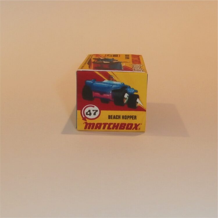 Matchbox Lesney Superfast 47 e Beach Hopper Buggy I Style Repro Box