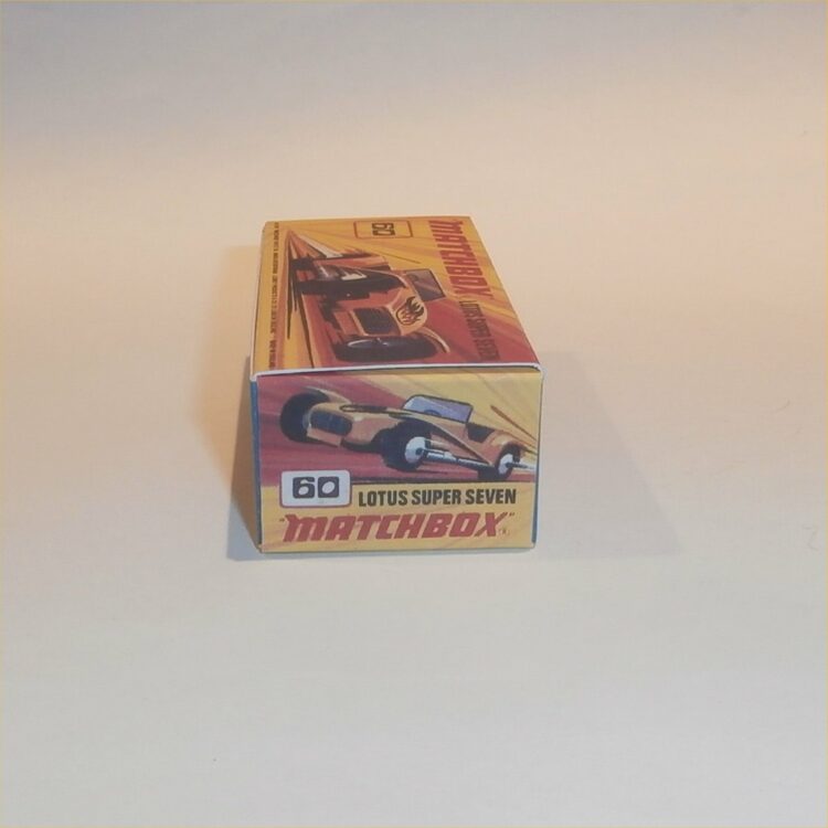 Matchbox Lesney Superfast 60 d Lotus Super Seven I Style Repro Box
