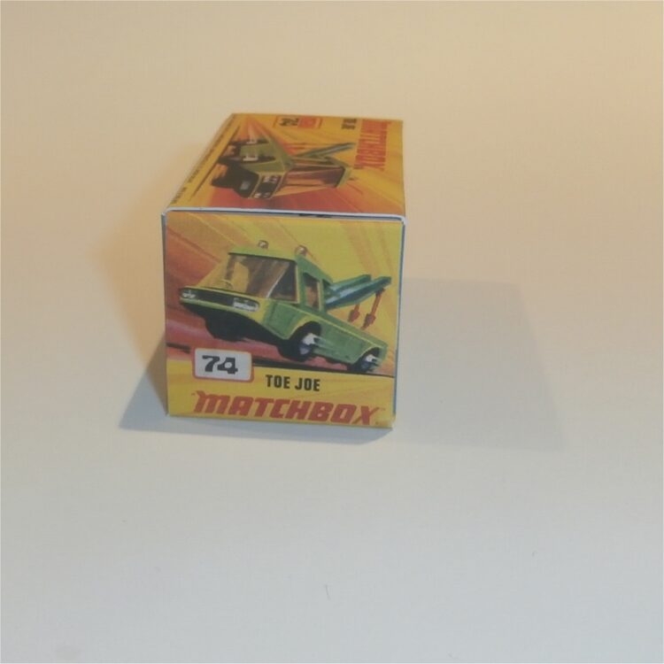 Matchbox Lesney Superfast 74 d Toe Joe I Style Repro Box