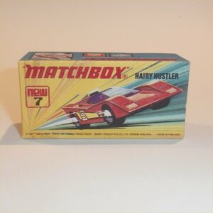 Matchbox Lesney Superfast 7 e Hairy Hustler I Style Repro Box