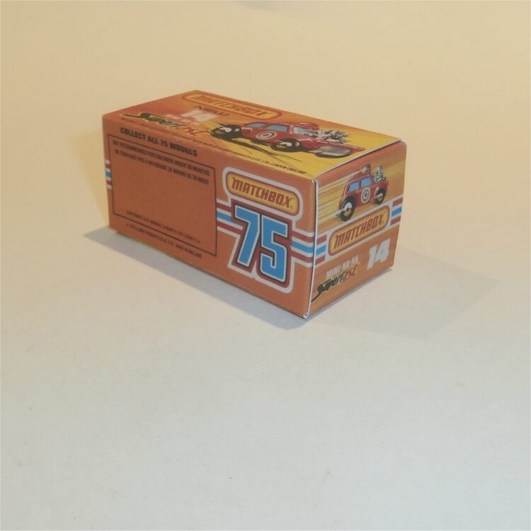 Matchbox Lesney Superfast 14 g Mini Ha-Ha J Style Repro Box