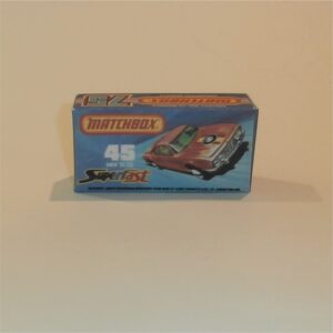 Matchbox Lesney Superfast 45 d BMW 30 CSL J Style Repro Box