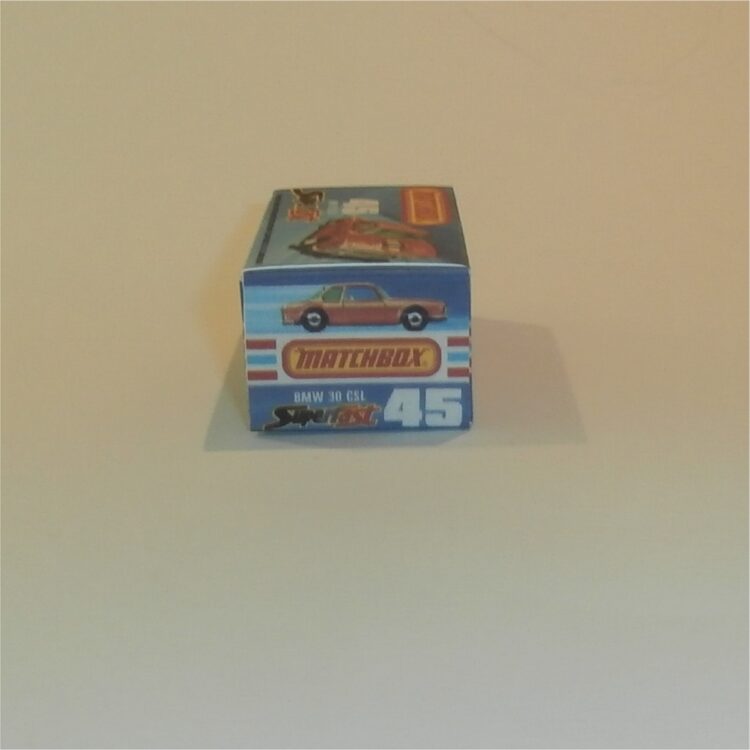 Matchbox Lesney Superfast 45 d BMW 30 CSL J Style Repro Box