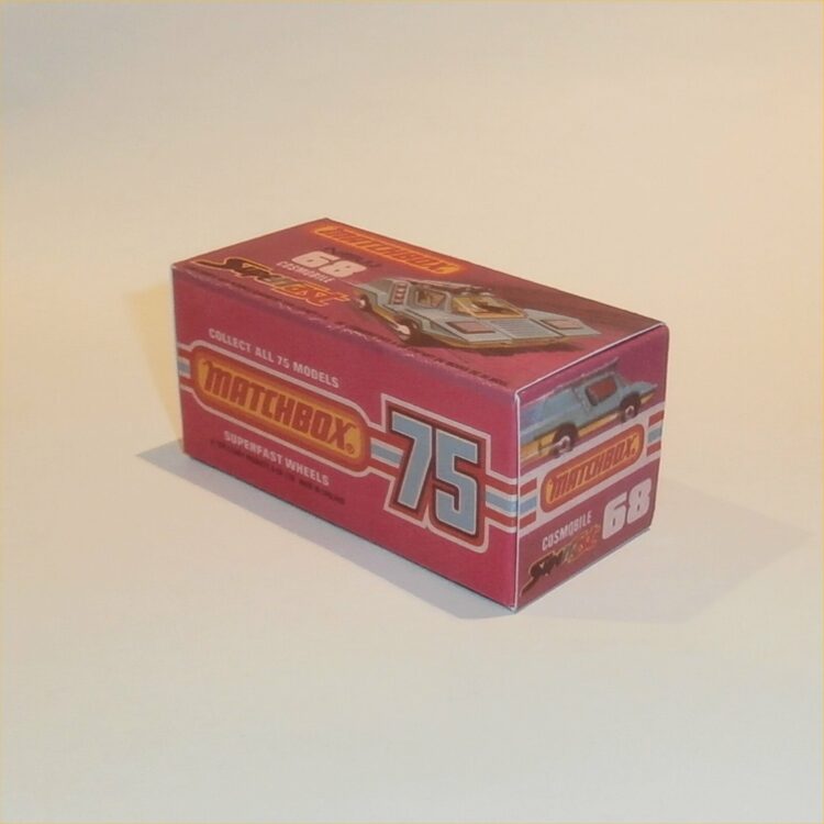 Matchbox Lesney Superfast 68 d Cosmobile J Style Repro Box