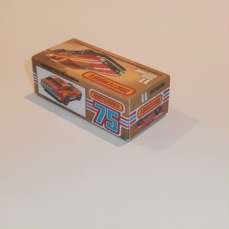 Matchbox Lesney Superfast 11 h Boss Mustang Custom K Style Box