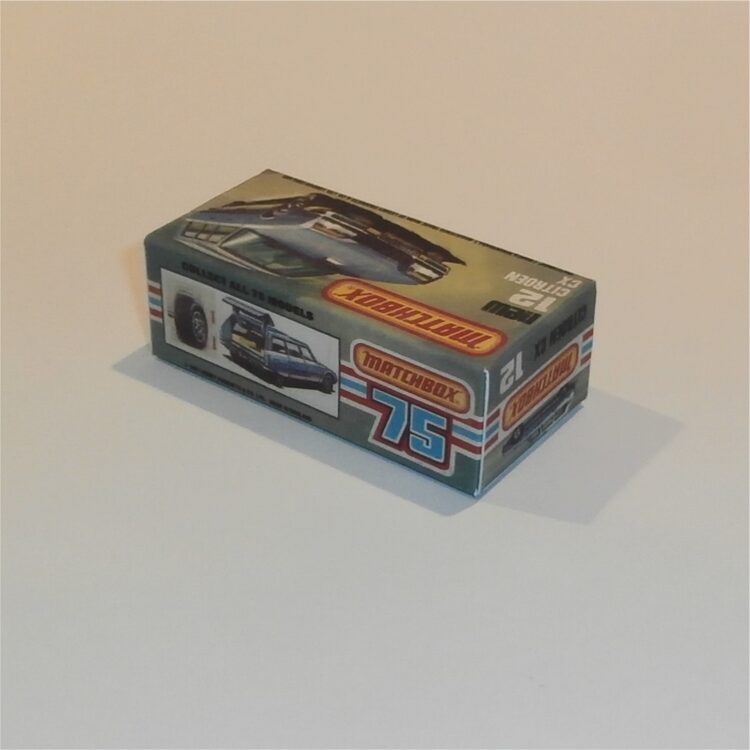 Matchbox Lesney Superfast 12 g Citroen CX Wagon K Style Repro Box