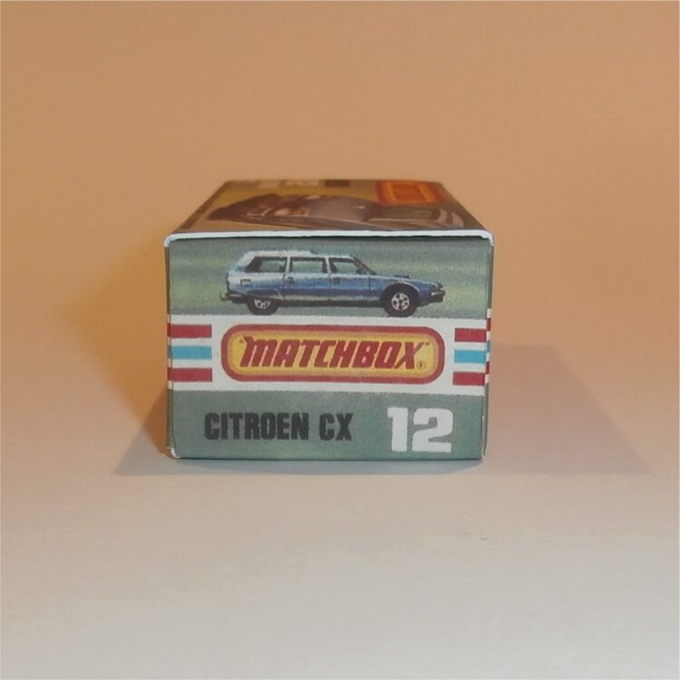 Matchbox Lesney Superfast 12 g Citroen CX Wagon K Style Repro Box