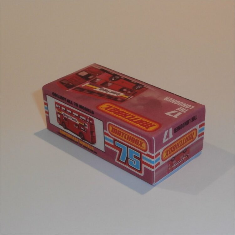 Matchbox Lesney Superfast 17 g The Londoner Bus K Style Repro Box