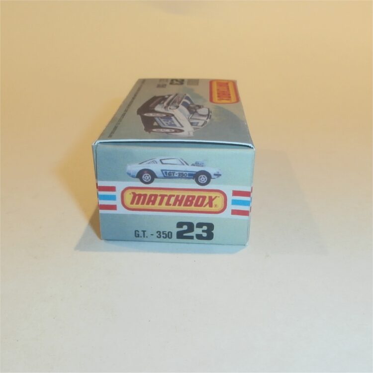 Matchbox Lesney Superfast 23 f Ford Mustang GT350 K Style Repro Box
