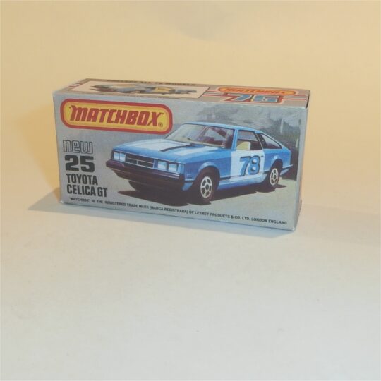 Matchbox Lesney Superfast 25 j Audi Quattro K Style Repro Box